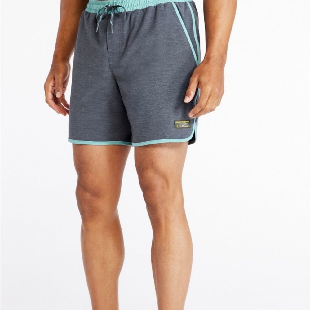 L.LBean Men's All-Adventure Swim Shorts, 9” size XXL